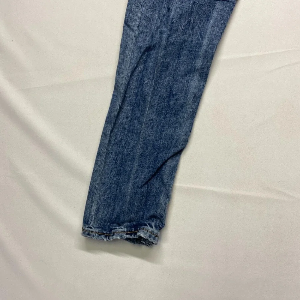 Levi's 511 Skinny Jeans Men W33 X L30 Blue Denim 5-Pocket Design Distressed